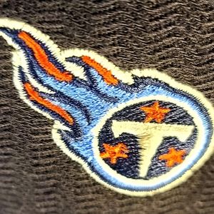 Tennessee Titans NFL Polo Shirt Medium Navy